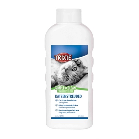 Trixie simple'n'nclean geurverdrijver kattenbak lentefris