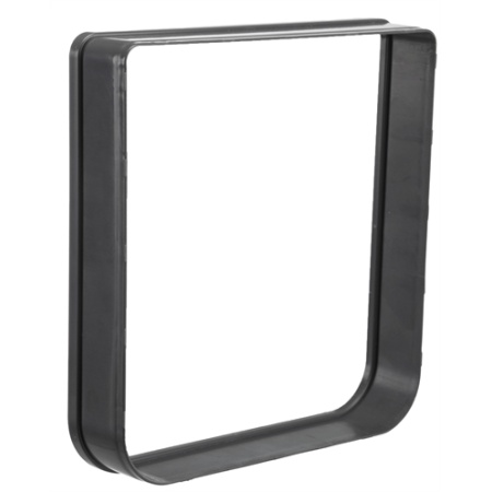 Trixie tunnelstuk voor 4-weg kattenluik 20x22 cm zwart