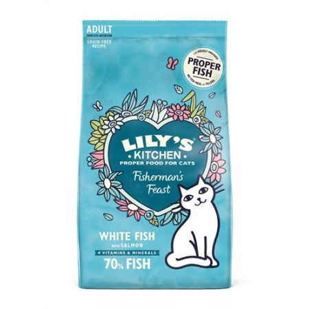 Lily's kitchen cat fisherman's feast fish