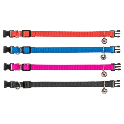 Trixie halsband kat nylon assorti - Afbeelding 2