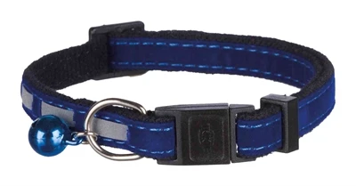 Trixie halsband kat safer life fluweel reflecterend assorti - Afbeelding 2