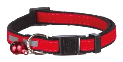 Trixie halsband kat safer life fluweel reflecterend assorti - Afbeelding 3