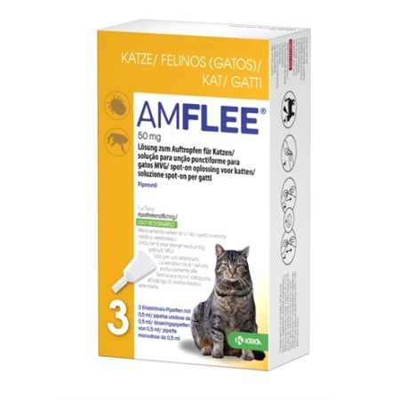 Krka amflee spot on kat