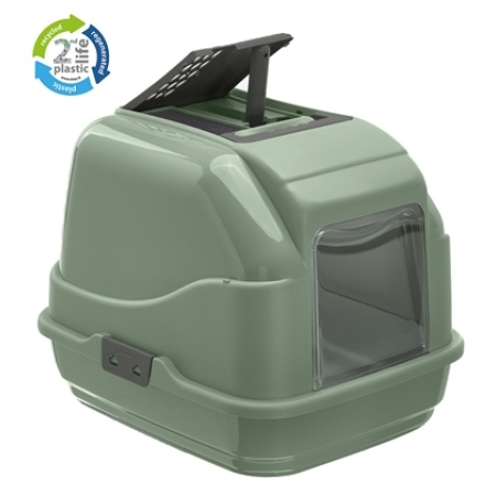 Imac kattenbak easy cat 2nd life gerecycled groen