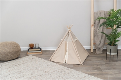 Trixie kattenmand tipi boho beige - Afbeelding 4