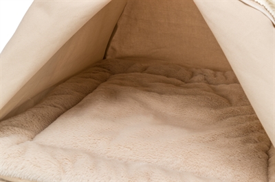 Trixie kattenmand tipi boho beige - Afbeelding 9