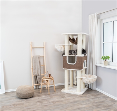 Trixie krabpaal xxl humberto creme / donkerbruin - Afbeelding 4