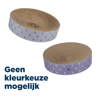 Trixie krabmand lilly karton catnip lichtgrijs