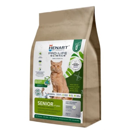 Henart insect cat senior with hem eggshell membrane