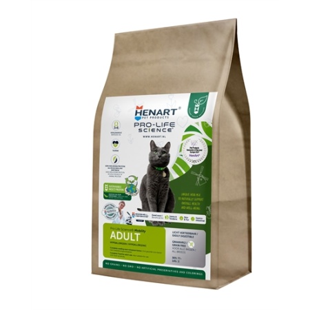 Henart mealworm insect cat adult with hem eggshell membrane