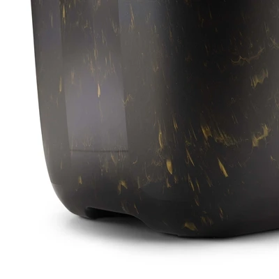 Savic kattenbak hop in marble zwart / goud - Afbeelding 4