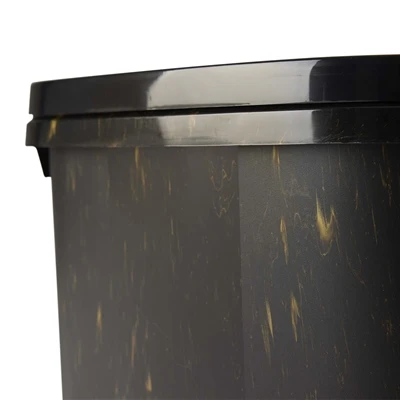 Savic kattenbak hop in marble zwart / goud - Afbeelding 6