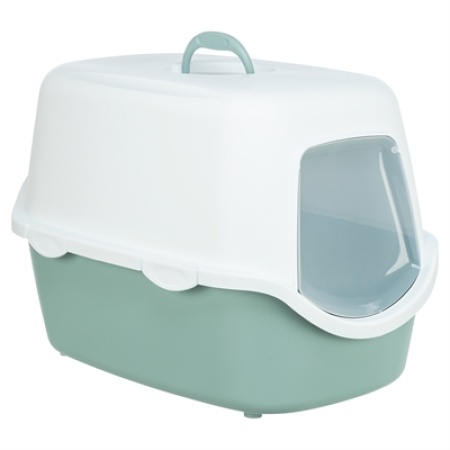 Trixie kattenbak vico salie / wit