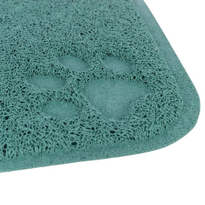 Trixie schoonloopmat voor kattenbakken pvc salie - Afbeelding 3