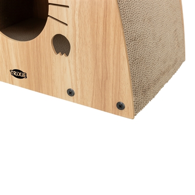 Trixie krabhuis mdf lichtbruin - Afbeelding 3