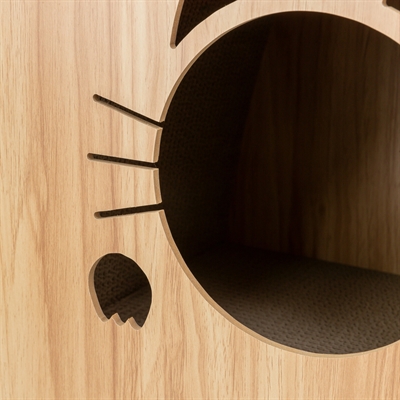 Trixie krabhuis mdf lichtbruin - Afbeelding 4