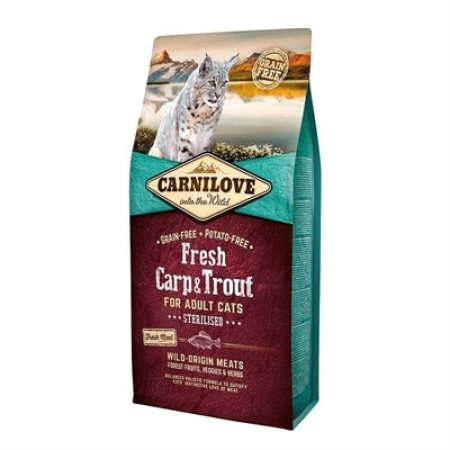 Carnilove cat fresh carp / trout sterilised