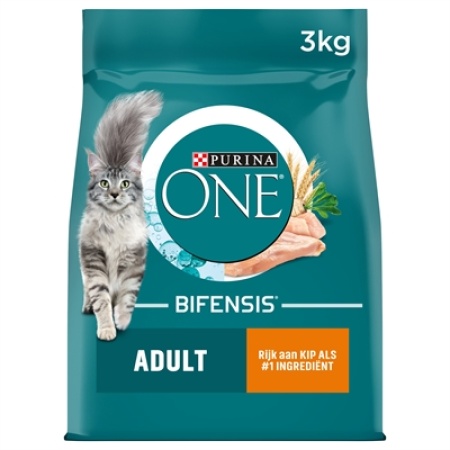 Purina one adult kip / volkoren granen