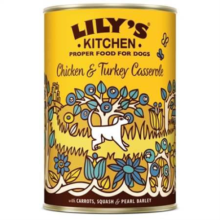 Lily's kitchen dog chicken / turkey casserole