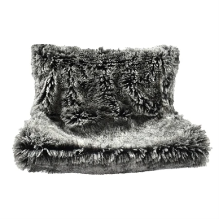 Croci radiatorhangmat gemeleerd zwart