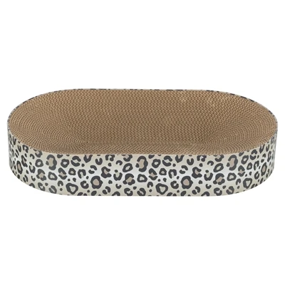 Trixie krabmat / mand leo karton met kattenkruid / catnip creme