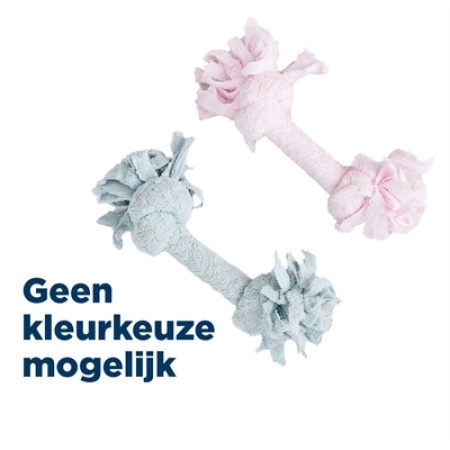 Fofos terry puppy touw 2 knopen