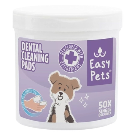 Easypets tooth cleaning pads