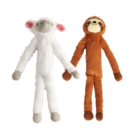 Fofos luiaard en schaap