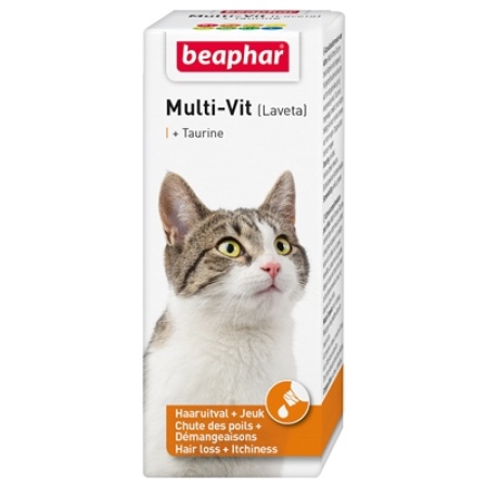 Beaphar multi-vit laveta kat met taurine
