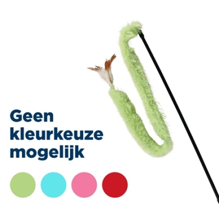 Trixie kattenhengel pluche assorti