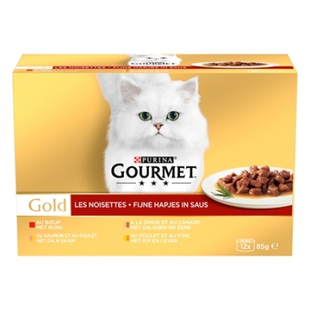 Gourmet gold 12-pack fijne hapjes