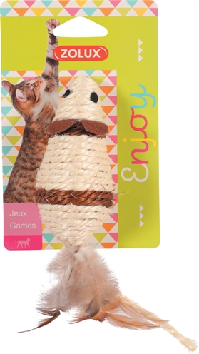 Zolux sisal muis assorti - Afbeelding 3