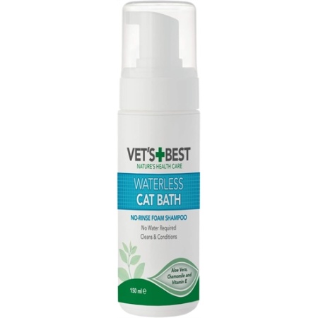 Vets best waterless cat bath