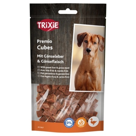 Trixie premio goose liver cubes