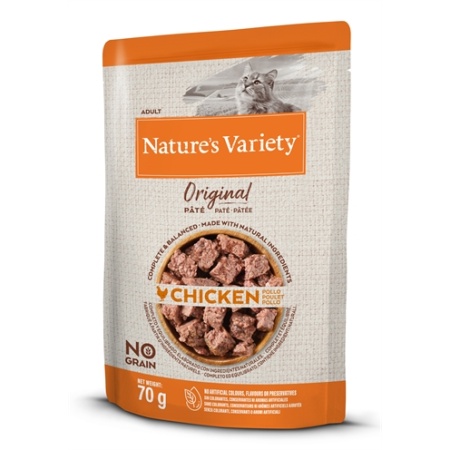 Natures variety original pouch chicken