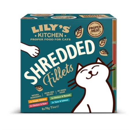 Lily's kitchen shredded fillets multipack
