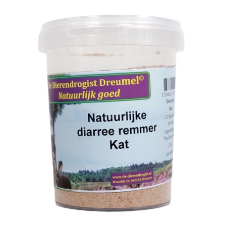 Dierendrogist natuurlijke diarree remmer kat