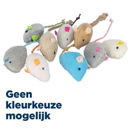 Trixie kattenspeelgoed muis pluche met catnip