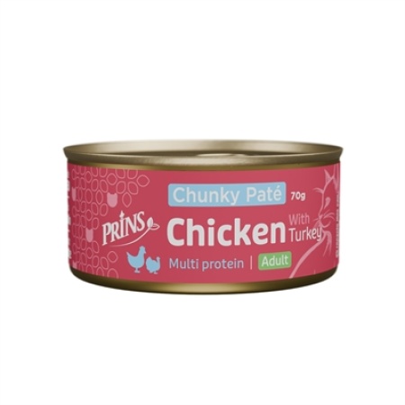 Prins chunky pate chicken / turkey