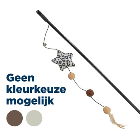 Trixie kattenhengel ster pluche met kattenkruid / catnip