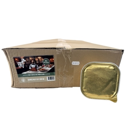 Freds kuipje hond kennelpack rund / gevogelte