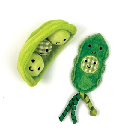 Happy pet tabby patch erwten met catnip