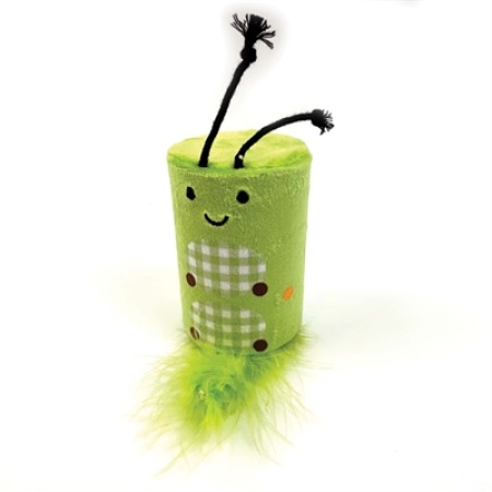 Happy pet tabby patch rups ratel en roller groen