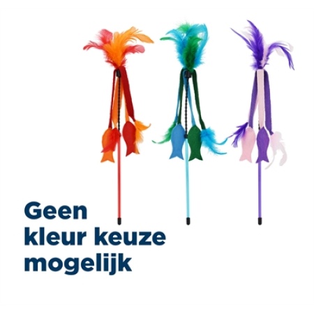 Happy pet tabby patch kattenhengel vis vilt assorti