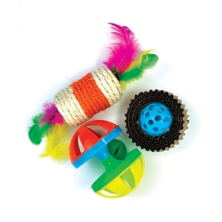 Happy pet tabby patch ratel / roller / krabspeeltje