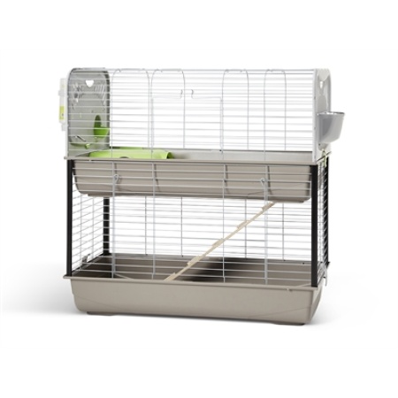 Savic caesar 3 knaagdierkooi dubbel taupe