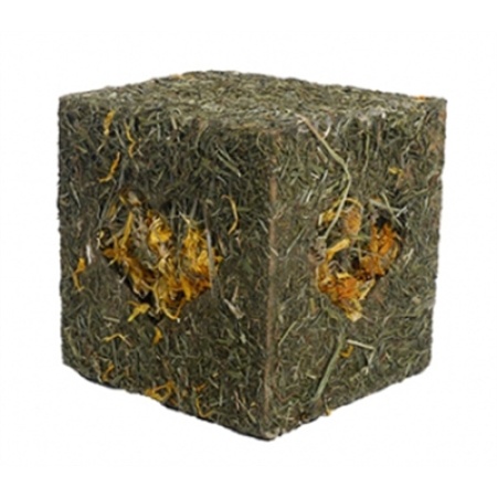 Rosewood ik hou van hooi knaag kubus