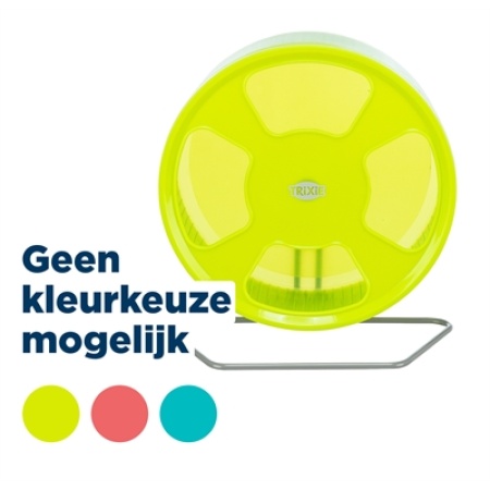 Trixie looprad kunststof assorti