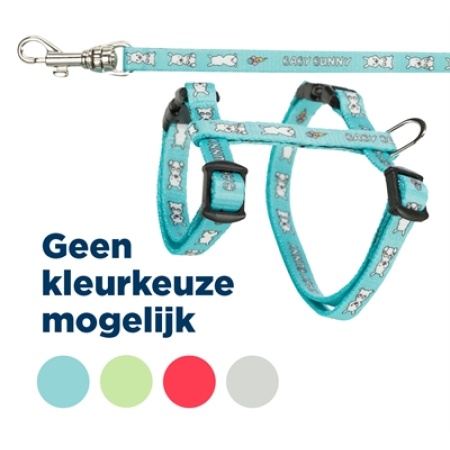Trixie konijnentuig met riem baby bunny assorti