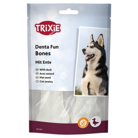 Trixie denta fun duck chewing bones